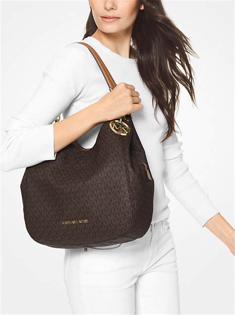 lillie large logo shoulder bag|lillie large shoulder bag.